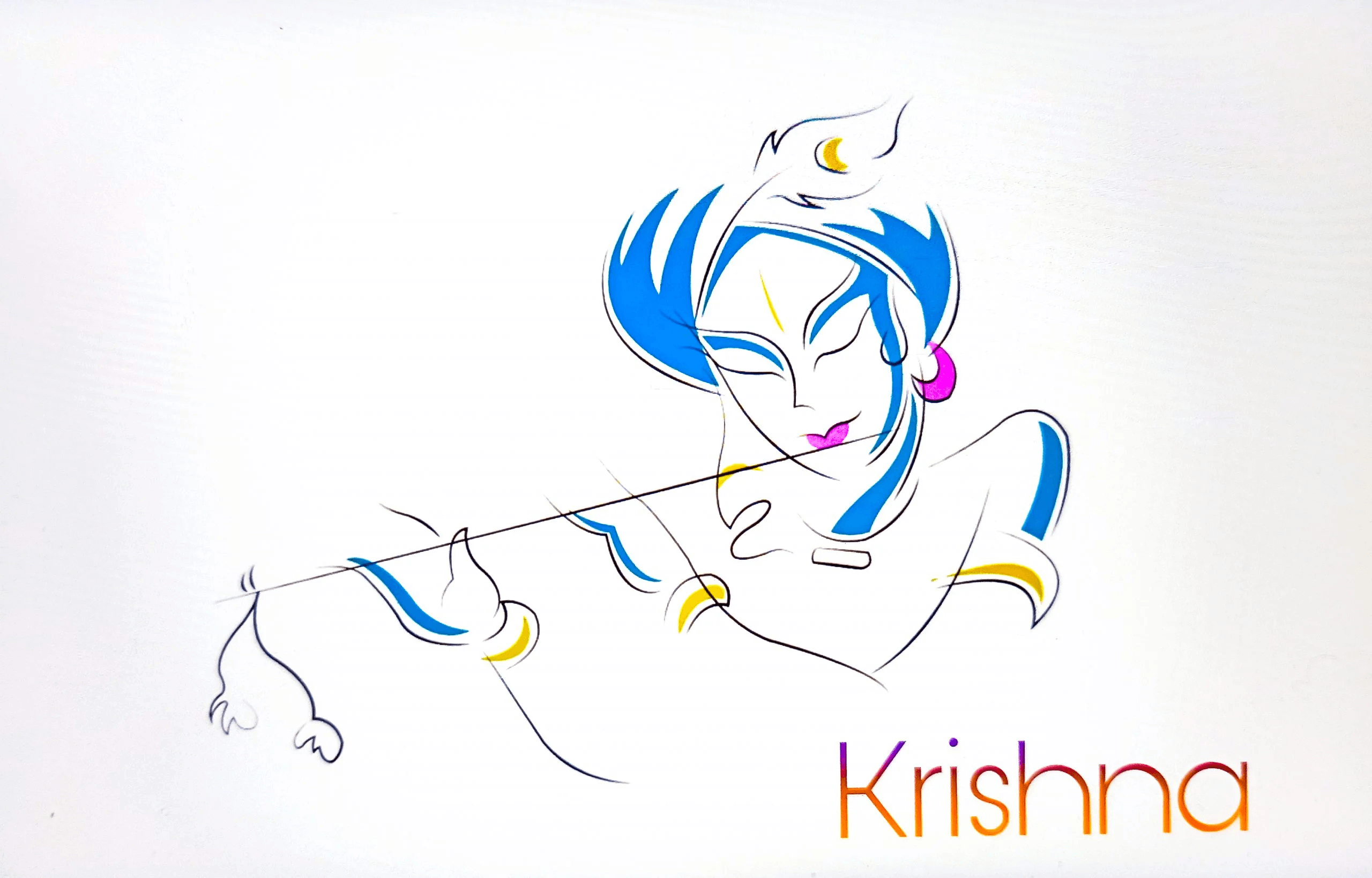 God Krishna PNG